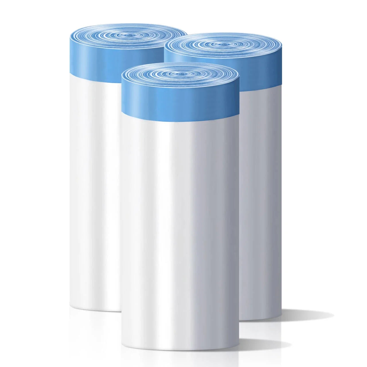 3 Rolls Cat Litter Waste Bags, 60 Count, Extra Supply Liners for Automatic Self-Cleaning Litter Boxes